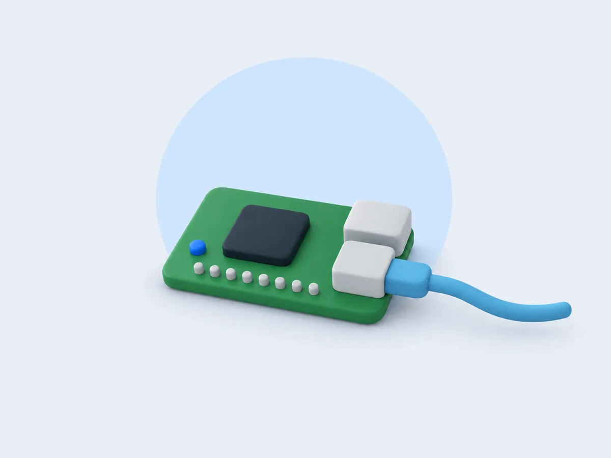Hardware concept illustration
